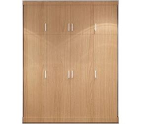 Hình ảnh của TỦ QUẦN ÁO GỖ CÔNG NGHIỆP MDF 4 CÁNH