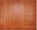 Hình ảnh của TỦ QUẦN ÁO GỖ MDF MẦU LÁT RỘNG 240CM
