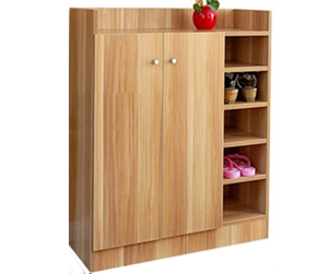 Hình ảnh của TỦ GIẦY GỖ MFC RỘNG 80CM MẦU SỒI