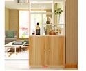 Hình ảnh của TỦ TRƯNG BẦY GỖ ÉP MDF RỘNG 90CM MẦU TRẮNG