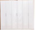 Hình ảnh của TỦ QUẦN ÁO GỖ ÉP MDF RỘNG 240CM MẦU TRẮNG