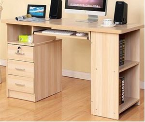 Hình ảnh của BÀN LÀM VIỆC GỖ CÔNG NGHIỆP RỘNG 120CM MẦU SỒI