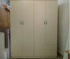 Hình ảnh của TỦ QUẦN ÁO GỖ MDF RỘNG 160CM 4 CÁNH