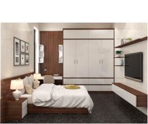 Hình ảnh của COMBO GIƯỜNG TỦ KẾT HỢP BÀN LÀM VIỆC VỚI KHÔNG GIAN GIẢI TRI