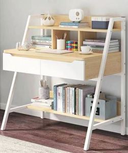 Hình ảnh của BÀN LÀM VIỆC GIÁ SÁCH CHÂN SẮT ĐẸP