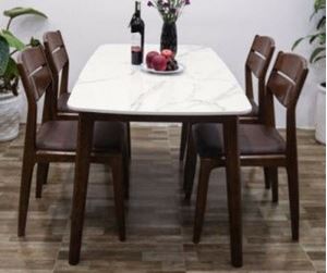 Hình ảnh của BỘ BÀN ĂN 4 GHẾ MẶT ĐÁ