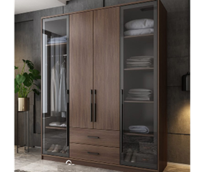 Hình ảnh của TỦ QUẦN ÁO ĐẸP KẾT HỢP CÁNH KÍNH CƯỜNG LỰC