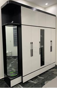 Hình ảnh của TỦ QUÂN ÁO GỖ CÔNG NGHIỆP ĐẸP KẾT HỢP GƯƠNG