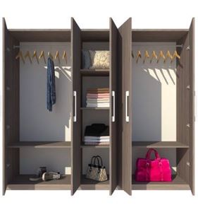 Hình ảnh của TỦ QUẦN ÁO 5 CÁNH GIÁ RẺ