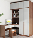 Hình ảnh của TỦ QUẦN ÁO KẾT HỢP BÀN LÀM VIỆC ĐẸP