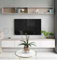 Hình ảnh của Kệ tivi treo tường đẹp gỗ công nghiệp