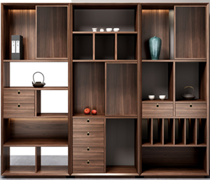 Hình ảnh của Tủ rượu gỗ công nghiệp đẹp