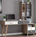 Hình ảnh của Bàn làm việc đẹp có giá sách